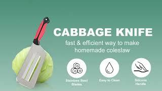 Cabbage Slicer Knife Cabbage Cutter for Sauerkraut Coleslaw