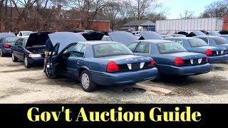 HOW TO FIND and BUY at Government Surplus Auctions