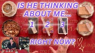 Pick a Card  Is He Thinking About Me Right Now?  TIMELESS LOVE Tarot Reading