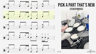  Pick A Part That's New   Stereophonics DRUMS ONLY