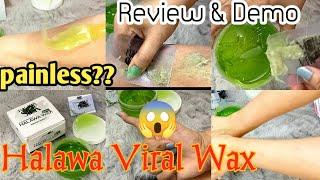 Viral Halawa Wax | Review & Demo | Best Wax For Private Area ? Worth Buying ??