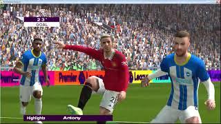 BRIGHTON vs MANU | PES 6 2022/2023