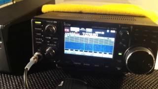 Transmitting in Olivia digital mode with an ICOM 7300