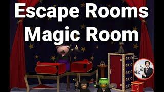 Escape Rooms Magic Room【Ryohei Narita / NAKAYUBI】 ( 攻略 /Walkthrough / 脫出)