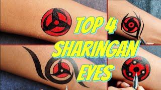 "Sharingan Eyes Tattoo Design | Naruto Inspired Art on Wrist"......#tattoo #tattooartist #tattooart