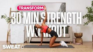 Transform with Kayla Itsines: 30-Minute Bodyweight Strength Workout 