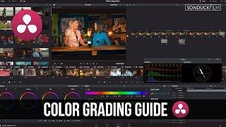 DaVinci Resolve 12: Color Grading Guide for Pro Correction Tutorial