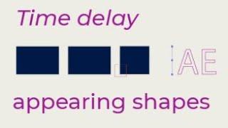 Delay objects appearing using valueAtTime in After Effects 2023