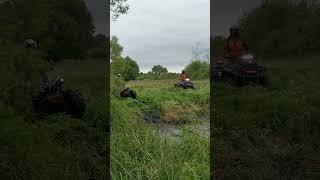 brp renegade 1000 показал как правильно проезжать #квадроцикл #оффроуд #atv