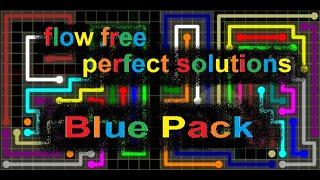 Flow Free - Blue Pack - All Perfect Solutions in 36 minutes