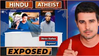 Hindu Atheist Exposed | Dhruv Rathee | Allama Pakistani Official