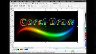 Как рисовать абстрактные фоны в CorelDRAW