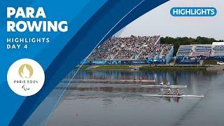  Para Rowing Highlights | Day 4 | Paris 2024 Paralympic Games