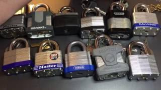 [205] Series Debut: 50mm Laminated Steel Padlocks Compared and Ranked