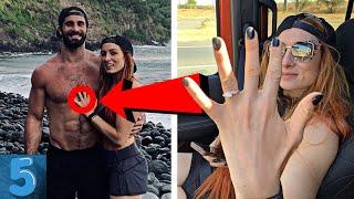 5 WWE COUPLES Who Got ENGAGED This Year