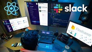   Build a Slack Clone in React JS (Realtime chat app using Firebase)