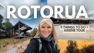 ROTORUA - 9 things TO DO + AIRBNB TOUR | NEW ZEALAND North Island Roadtrip