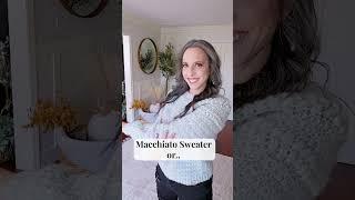 Macchiato Crochet Poncho and Sweater FREE Crochet Patterns