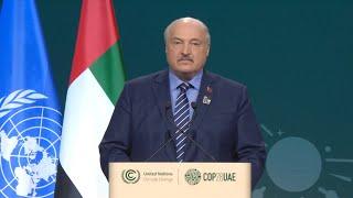 Lukashenko said this TO THE FACE of leaders of 140 countries! // Dubai! Climate summit