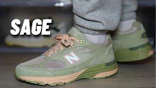 BEST NEW BALANCE OF THE YEAR? New Balance 993 Joe Freshgoods Sage On Feet Review