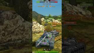 Перевернули игру фрагом#танки #tanksblitz