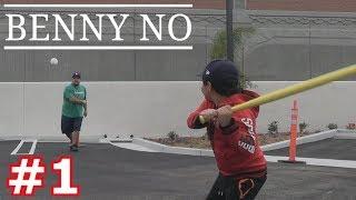 PLAYING WIFFLE BALL WITH LUMPY! | BENNY NO | WIFFLE BALL SERIES #1