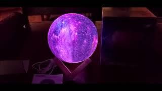 Moon Lamp/Night Light/Mood Light Review