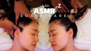 ASMR Head Massage & Salon for Deep Sleep, Anti-stress, InsomniaHead Spa Hair Wash Real Person ASMR