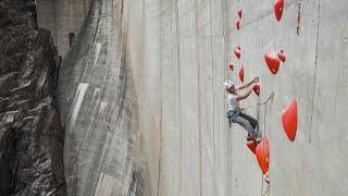 Setting the tallest climbing route in the world