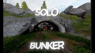 SOLO RED FLOPPY BUNKER! -ROBLOX | AFTERMATH |