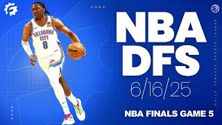 NBA DFS Picks & Strategy for NBA Finals Game 5 on #DraftKings & #FanDuel