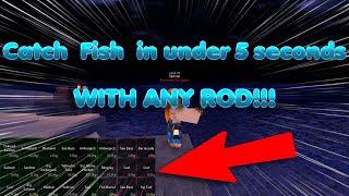 The FASTEST Way to catch fish in Roblox Fisch