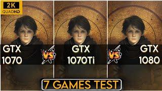 GTX 1070 vs GTX 1070 Ti vs GTX 1080 | Test In 7 Games | 2k - 1440p !