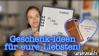 DIY Geschenk Ideen für Partner, Freund/-in, Eltern... l SARAHSNEWLIFE