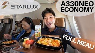 Starlux A330neo ECONOMY (JX232 Hong Kong to Taipei, 1.5 hour) ️