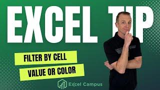 Filter Excel Tip: Filter Your Sheet By Cell Value Or Color!