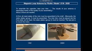 Coaxial Magnetic Loop Antenna by F5JAA - 2021