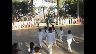 HOMENAJE A LA BANDERA NACIONAL EN FORMA BILINGÜE - HUAZOLOTITLÁN, JAMILTEPEC, OAXACA.