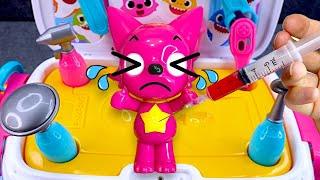 6 Minutes Satisfying with Unboxing Pinkfong Doctor toys & Ambulance Playset ASMR | Review Toys