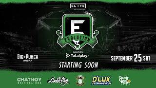 Elite Boxing Promotions Presents: Evolution 3 | supported by TotalPlay