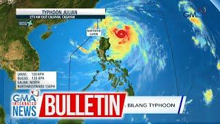 Bagyong Julian, lumakas pa bilang typhoon | GMA Integrated News Bulletin