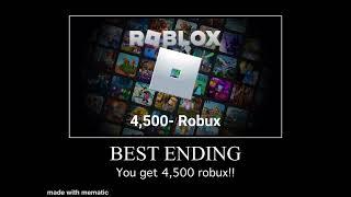 Roblox All Endings