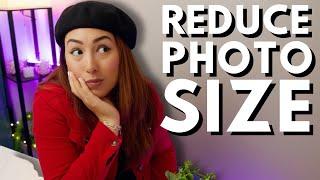 how to reduce photo size iphone | iPhone 15 pro max tutorial | iOS 17