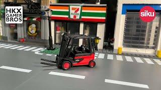 No. 1311 Siku Gabelstapler Forklift truck stop motion animation and unboxing