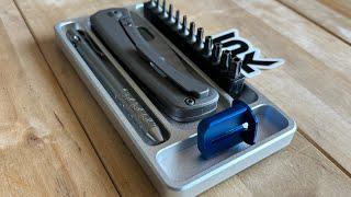 Unboxing - SPK Knives Machined Take Down Organizer Tray