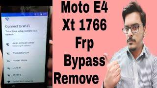 Moto E4  Frp Bypass Without PC Android 7.1.1 New Trick 2020