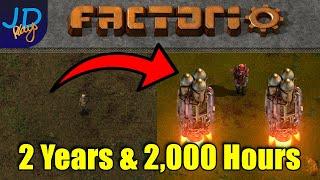 What 2 Years and 2,000 Hours of Factorio looks like ️ Megabases, Speedruns and Deathworlds