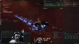 Eve Online - Angel's Red Light District with Gila (DED5/10 combat site)