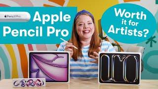 Hands-On with Apple Pencil Pro in Procreate, Adobe Fresco, and more - Is it  worth it for artists?