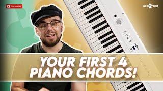 Your First 4 Chords on the Piano or Keyboard | Gear4music Keys and Piano